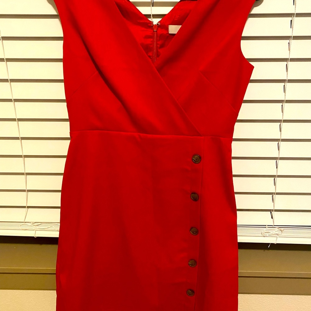 Cute red dress